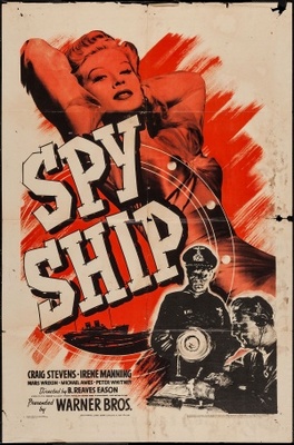 Spy Ship movie poster (1942) Stickers MOV_5edde564