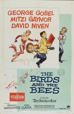 The Birds and the Bees movie poster (1956) Longsleeve T-shirt