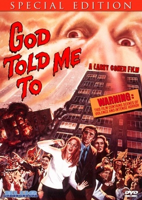 God Told Me To movie poster (1976) t-shirt
