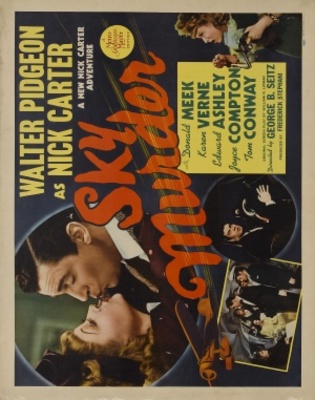Sky Murder movie poster (1940) tote bag