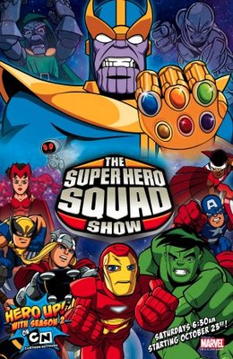 The Super Hero Squad Show movie poster (2009) wood print