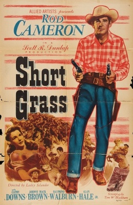 Short Grass movie poster (1950) poster with hanger