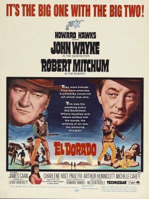El Dorado movie poster (1966) canvas poster