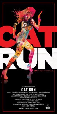 Cat Run movie poster (2011) metal framed poster