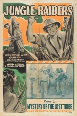 Jungle Raiders movie poster (1945) tote bag