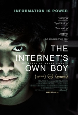 The Internet's Own Boy: The Story of Aaron Swartz movie poster (2013) wood print
