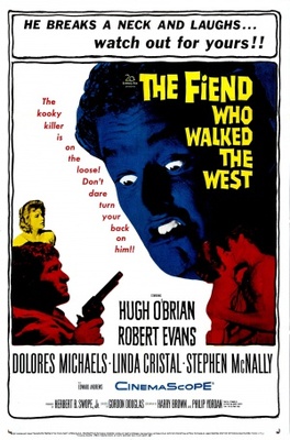 The Fiend Who Walked the West movie poster (1958) wood print