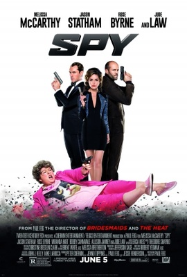 Spy movie poster (2015) mouse pad