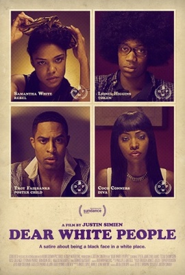 Dear White People movie poster (2013) pillow
