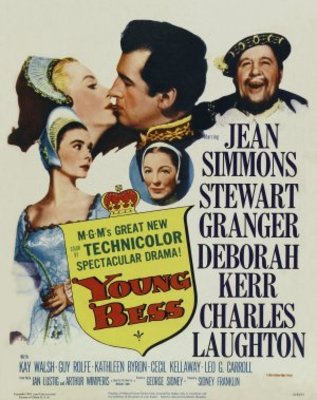 Young Bess movie poster (1953) poster with hanger