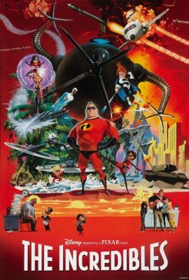 The Incredibles movie poster (2004) Stickers MOV_5fa769bb