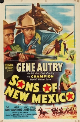 Sons of New Mexico movie poster (1949) mouse pad