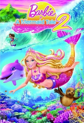 Barbie in a Mermaid Tale 2 movie poster (2012) wooden framed poster