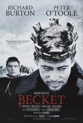 Becket movie poster (1964) metal framed poster