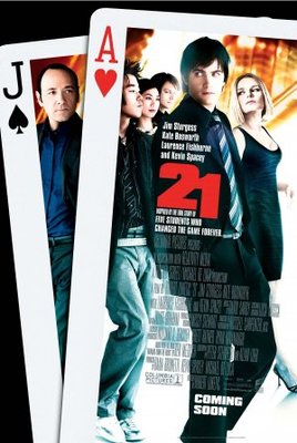 21 movie poster (2008) tote bag
