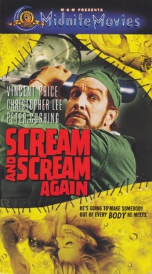 Scream and Scream Again movie poster (1969) wood print
