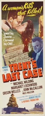 Trent's Last Case movie poster (1952) canvas poster