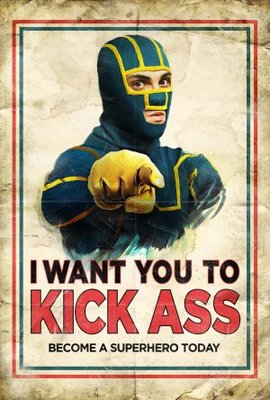 Kick-Ass movie poster (2010) canvas poster
