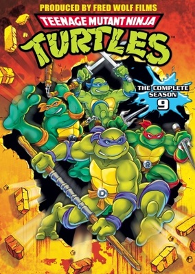 Teenage Mutant Ninja Turtles movie poster (1987) metal framed poster