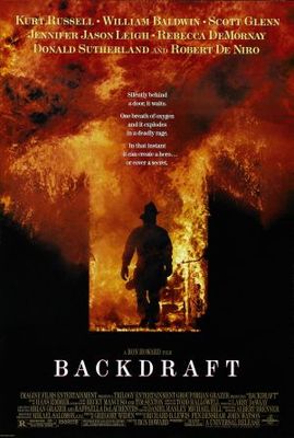 Backdraft movie poster (1991) wooden framed poster