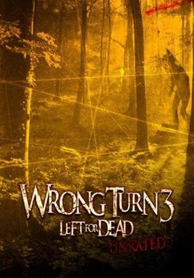 Wrong Turn 3 movie poster (2009) canvas poster