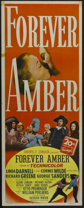 Forever Amber movie poster (1947) Longsleeve T-shirt