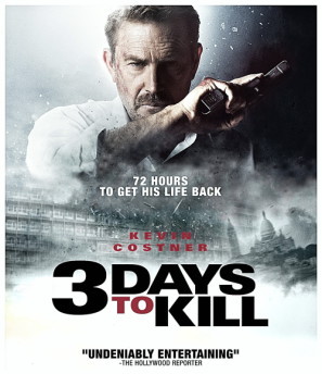 Three Days to Kill movie poster (2014) metal framed poster