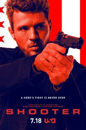 Shooter movie poster (2016) metal framed poster