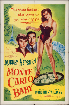 Monte Carlo Baby movie poster (1953) sweatshirt