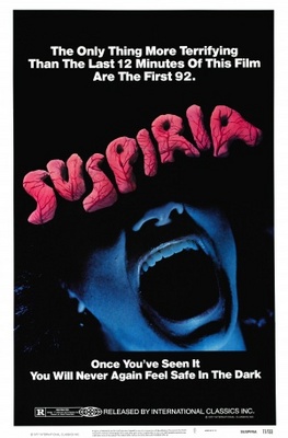 Suspiria movie poster (1977) poster with hanger