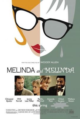 Melinda And Melinda movie poster (2004) metal framed poster