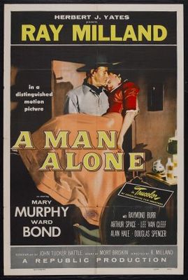 A Man Alone movie poster (1955) Longsleeve T-shirt