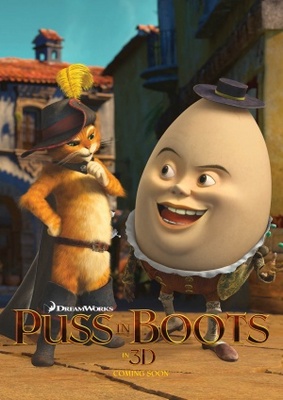 Puss in Boots movie poster (2011) Mouse Pad MOV_6021c7f9