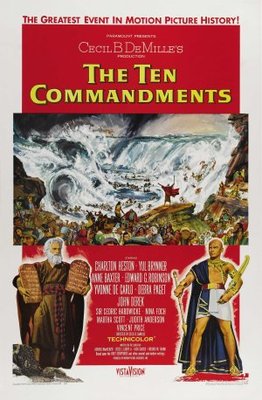 The Ten Commandments movie poster (1956) Mouse Pad MOV_602cd412
