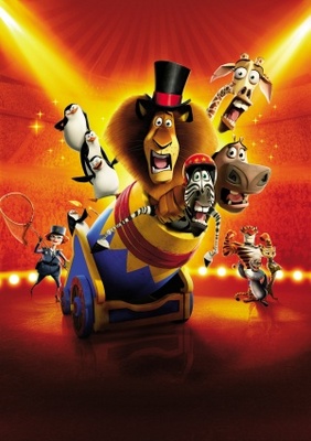 Madagascar 3: Europe's Most Wanted movie poster (2012) pillow
