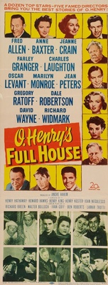 O. Henry's Full House movie poster (1952) wood print