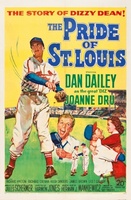 The Pride of St. Louis movie poster (1952) t-shirt #1134306