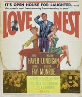 Love Nest movie poster (1951) t-shirt #656662