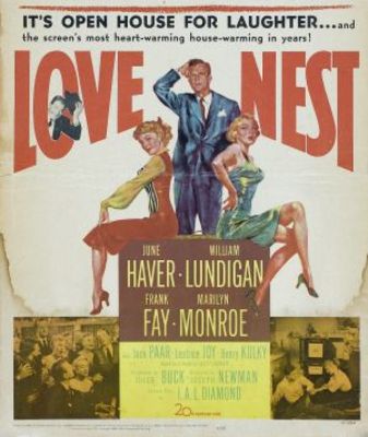 Love Nest movie poster (1951) tote bag