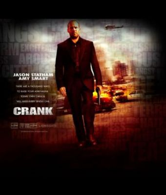 Crank movie poster (2006) canvas poster