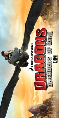Dragons: Riders of Berk movie poster (2012) poster with hanger