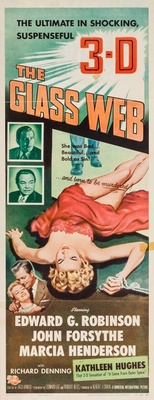 The Glass Web movie poster (1953) pillow