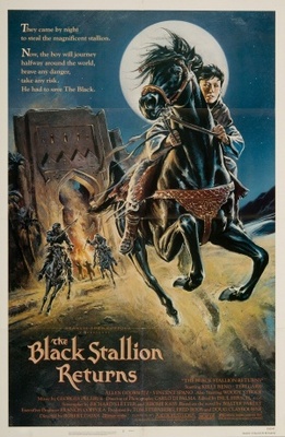 The Black Stallion Returns movie poster (1983) wooden framed poster