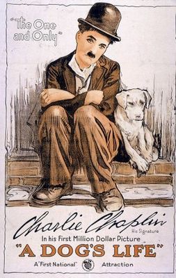 A Dog's Life movie poster (1918) canvas poster