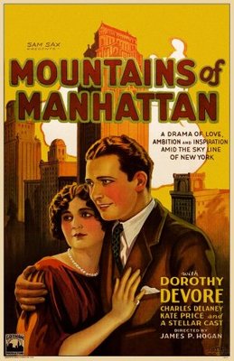 Mountains of Manhattan movie poster (1927) mug