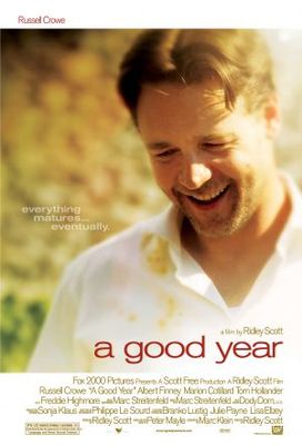 A Good Year movie poster (2006) metal framed poster