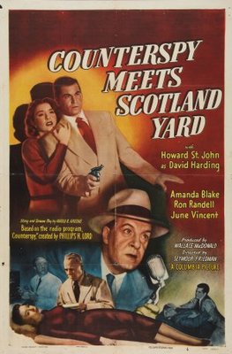 Counterspy Meets Scotland Yard movie poster (1950) canvas poster