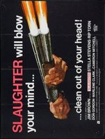 Slaughter movie poster (1972) hoodie #704041
