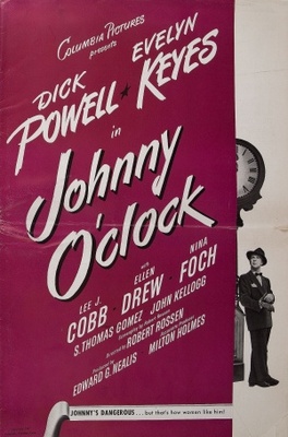 Johnny O'Clock movie poster (1947) mouse pad