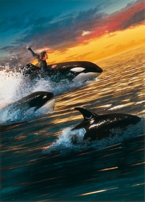 Free Willy 2: The Adventure Home movie poster (1995) poster with hanger